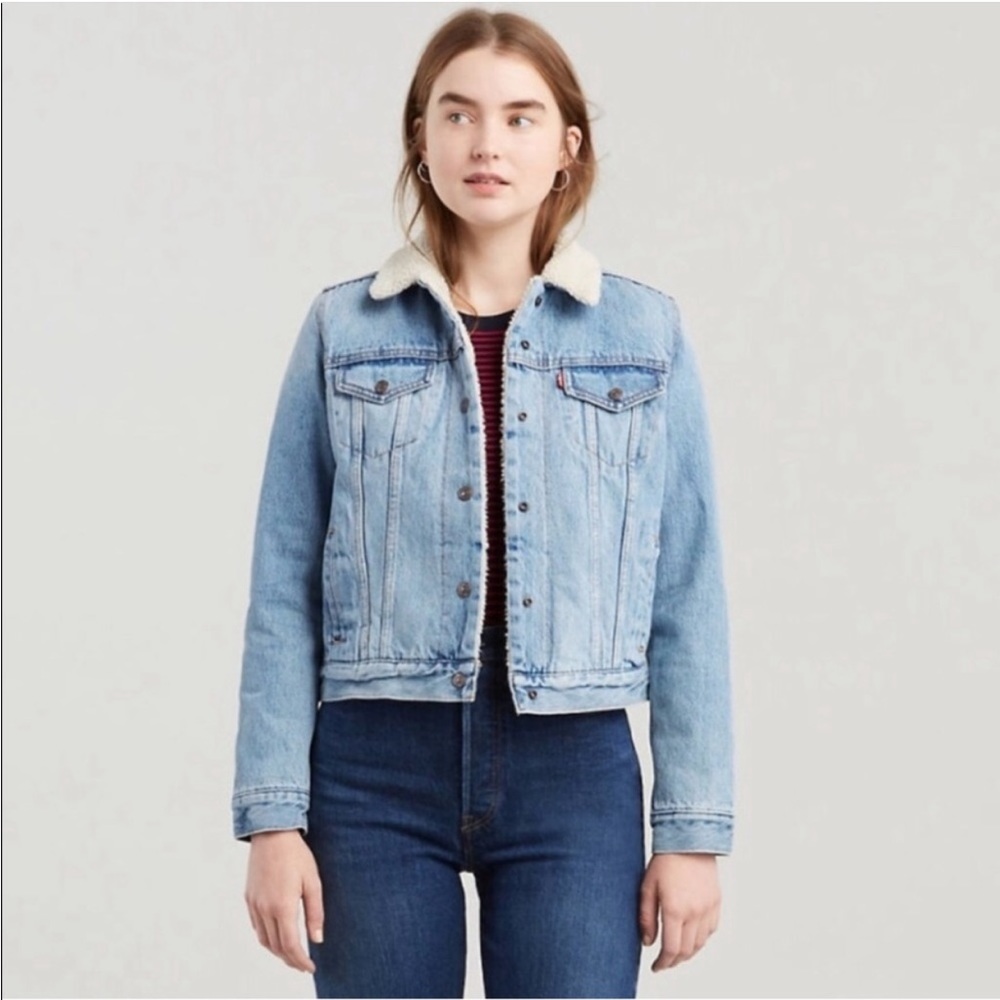 NEW Levi's Original Sherpa Trucker Jacket - Picture 10 of 11